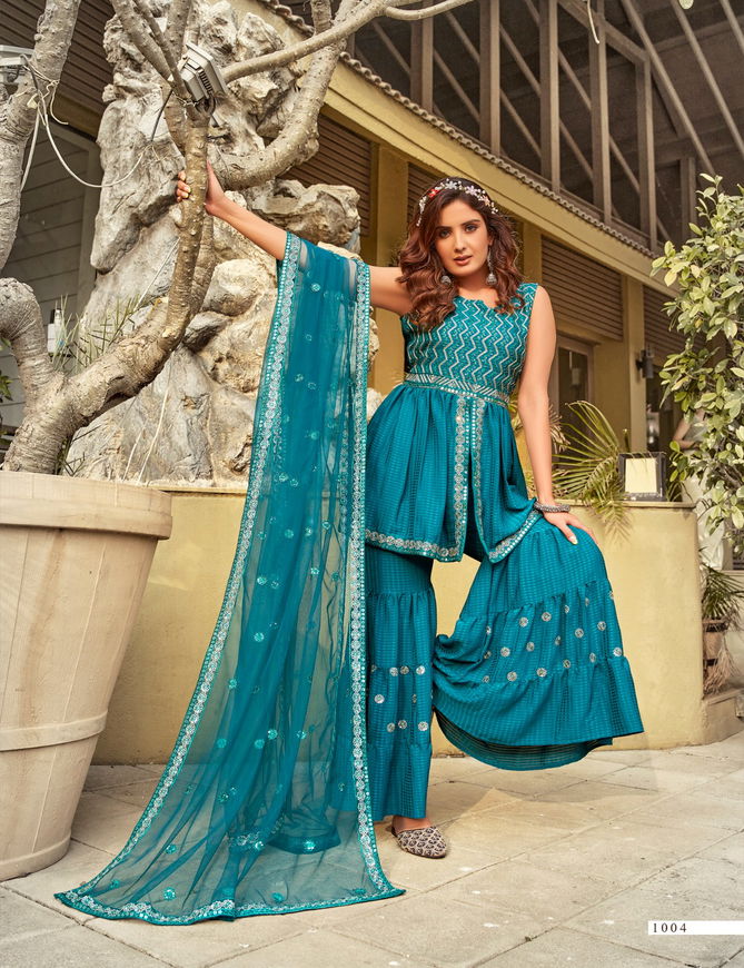 AAFREEN VOL 1 PARRA STUDIO Wedding Wear Wholesale Sharara suit Catalog